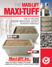 Maxi-Lift Inc MAXI-TUFF AA 12x7 AA  Elevator Bucket/Conveyor Lot of 3 