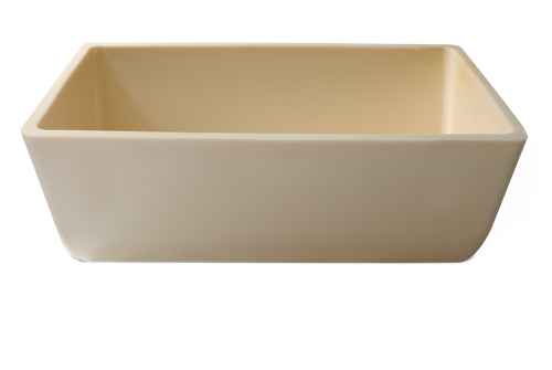 tiger tuff industrial plastic elevator bucket by maxilift, front