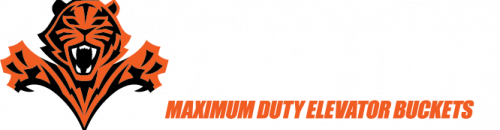 Tiger-Tuff Plastic Elevator Bucket - White